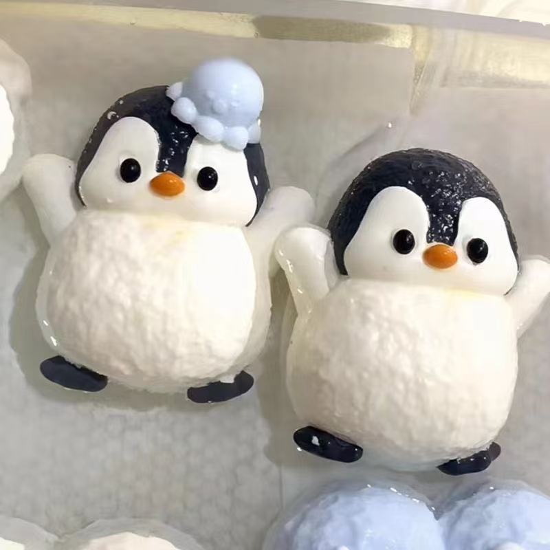 Handmade Silicone Penguin Stress Relief Squishy Toy