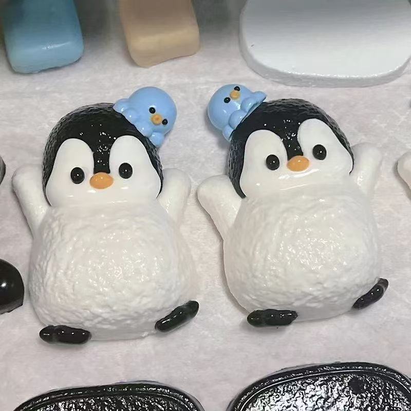 Handmade Silicone Penguin Stress Relief Squishy Toy