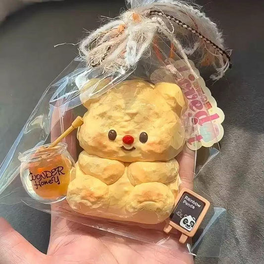 Handmade Silicone Wonder Honey Bear Stress Relief Squishy Toy