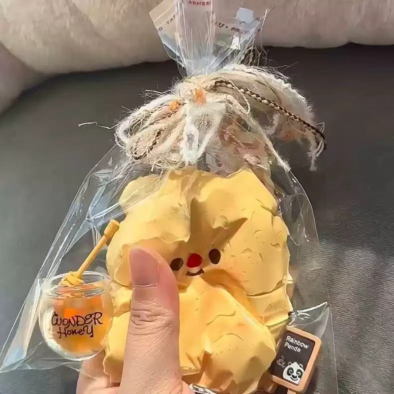 Handmade Silicone Wonder Honey Bear Stress Relief Squishy Toy