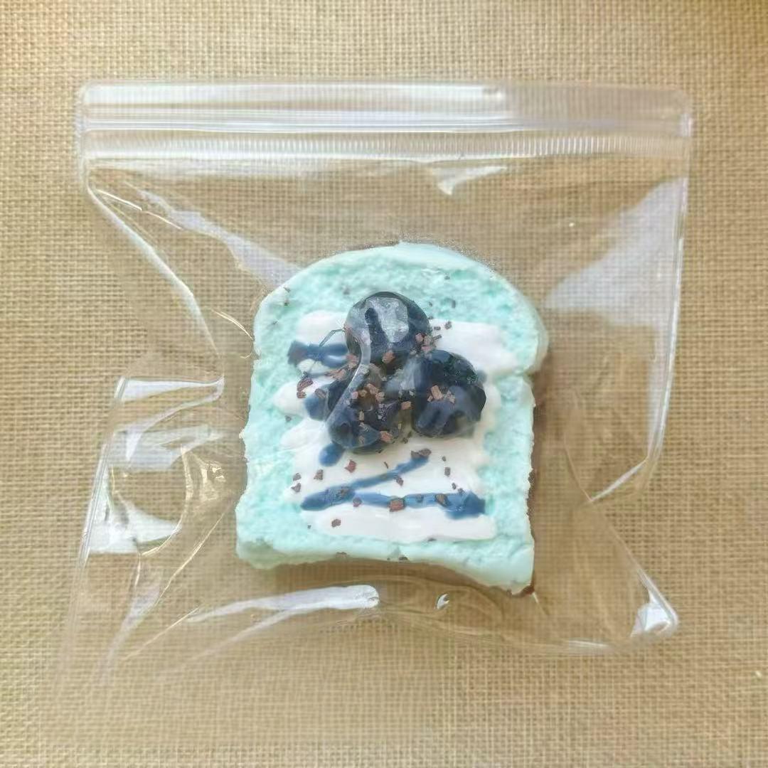 Handmade Fruit Toast Squishy Toy