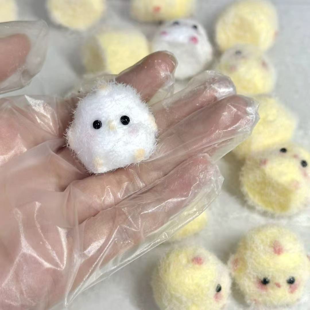 Handmade Silicone Little Chicken Stress Relief Taba Squishy Toy