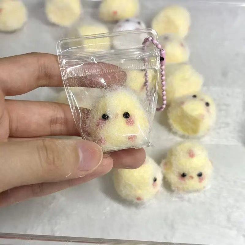 Handmade Silicone Little Chicken Stress Relief Taba Squishy Toy