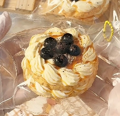 black pearl cake squishy toy