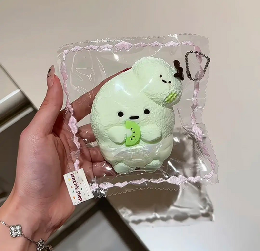 Little ice cream man squishy toys