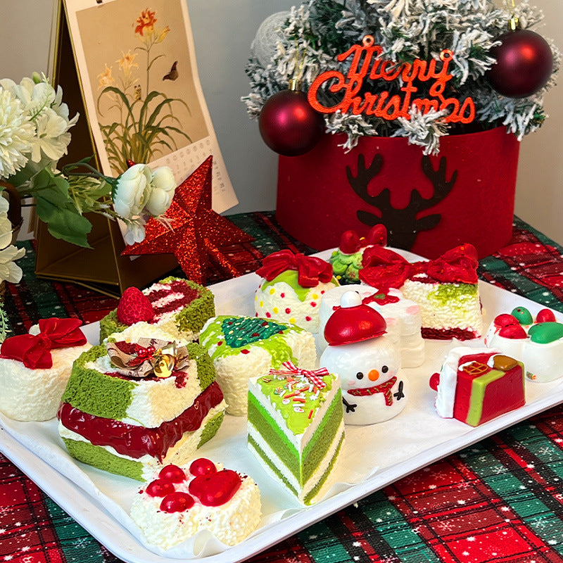 Handmade Silicone Christmas Celebration Stress Relief Squishy Toy