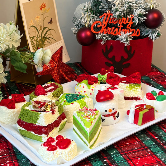 Handmade Silicone Christmas Celebration Stress Relief Squishy Toy