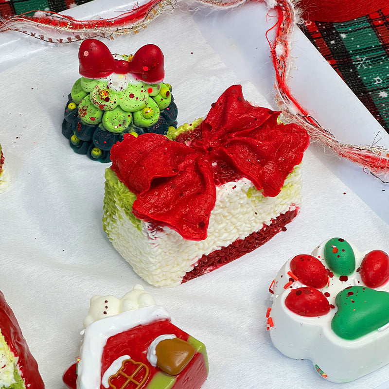 Handmade Silicone Christmas Celebration Stress Relief Squishy Toy