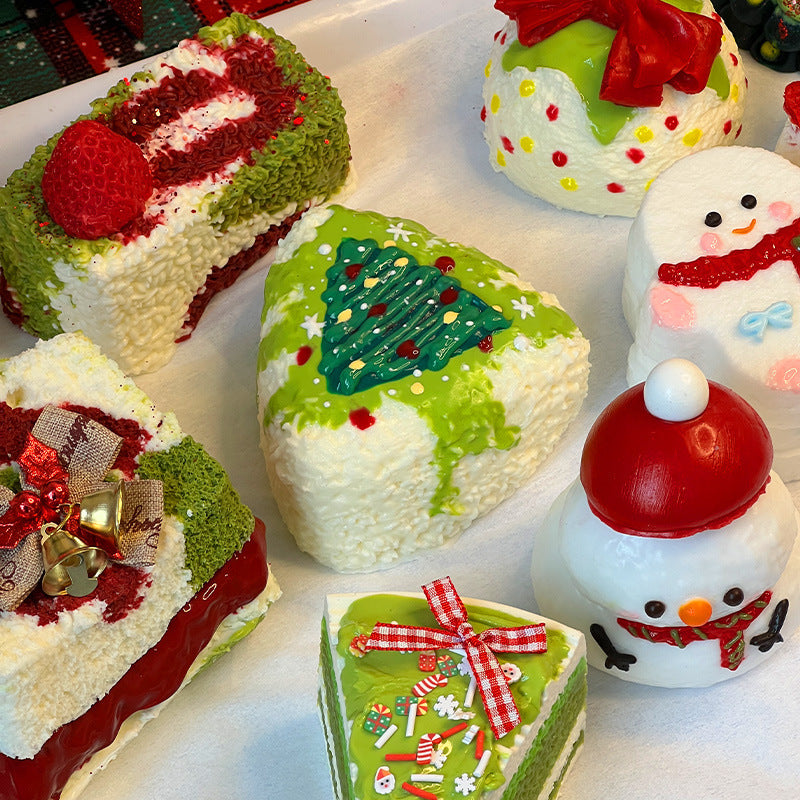 Handmade Silicone Christmas Celebration Stress Relief Squishy Toy