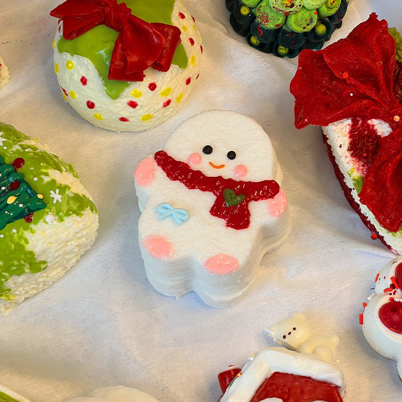 Handmade Silicone Christmas Celebration Stress Relief Squishy Toy