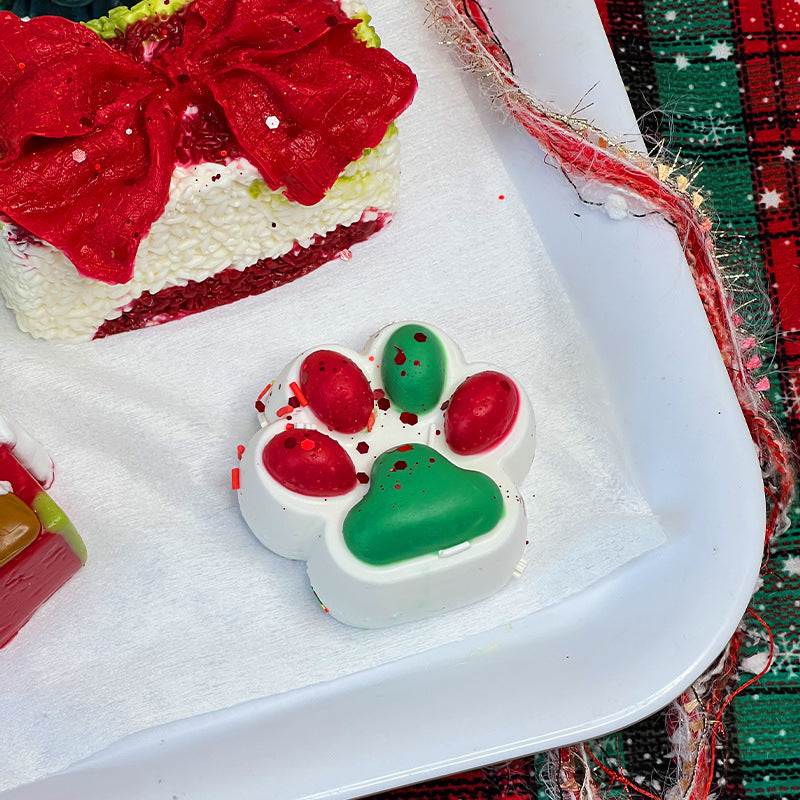 Handmade Silicone Christmas Celebration Stress Relief Squishy Toy